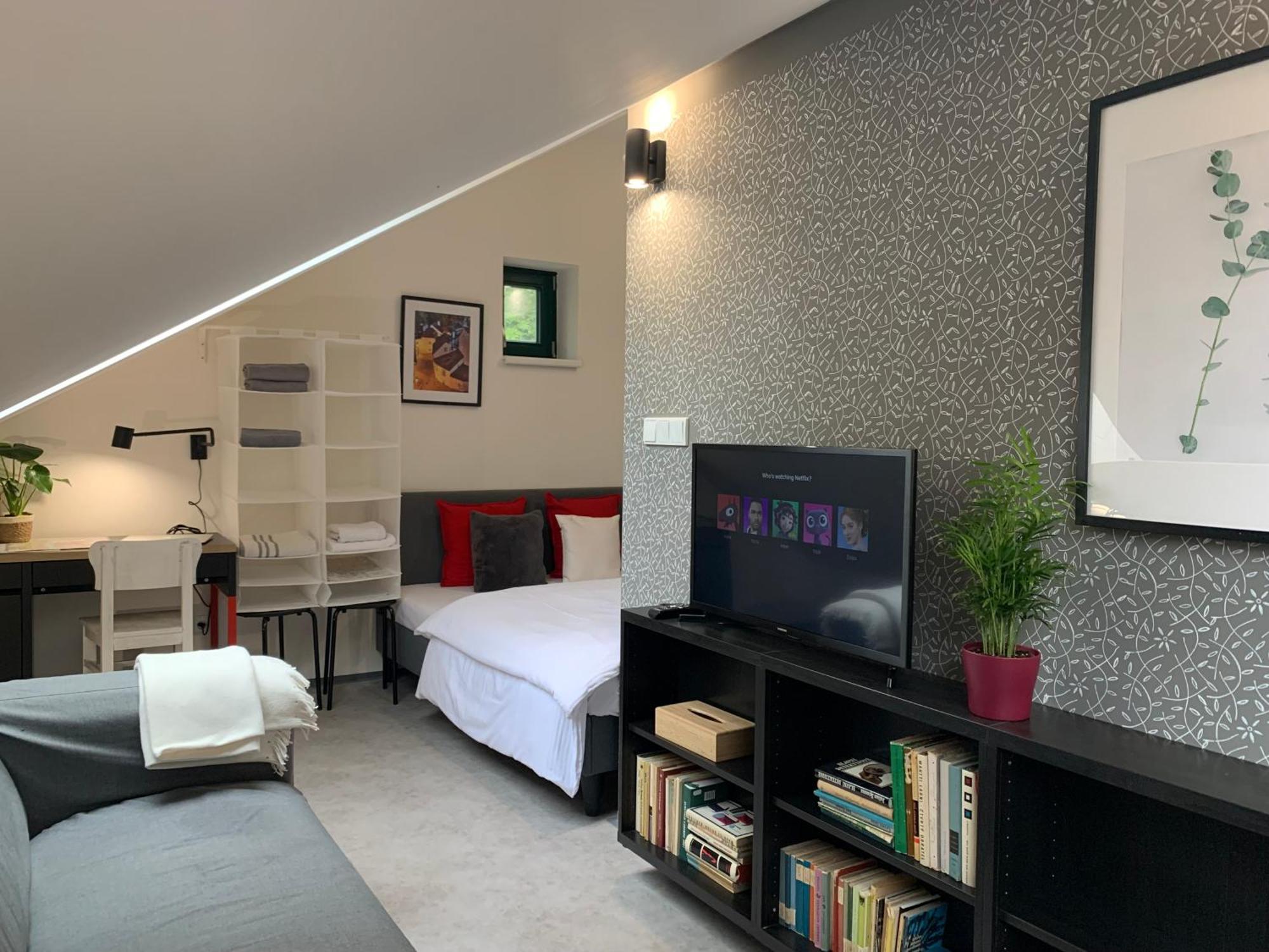 Cozy Friendly Place With Free Parking Prag Exteriör bild